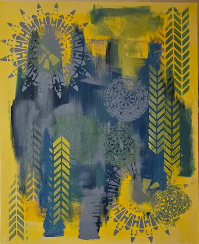 ZAKAT | Acrylic on Canvas