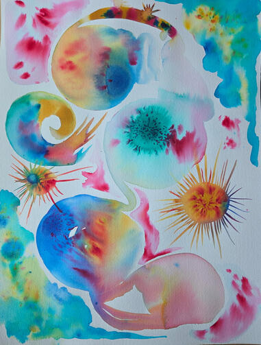 SACRED SPACE | Watercolor on Paper (SOLD)