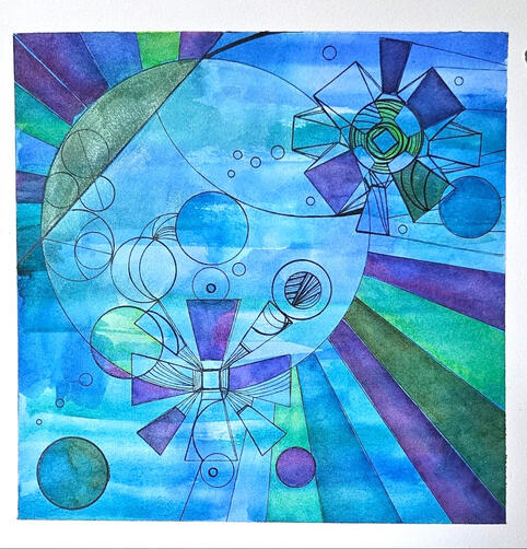 TIKKUN OLAM | Watercolor on Paper